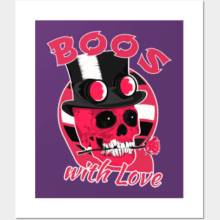 Boos with love. Posters and Art